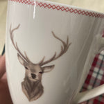 Mug Alce bianca e rossa