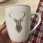 Mug Alce bianca e rossa