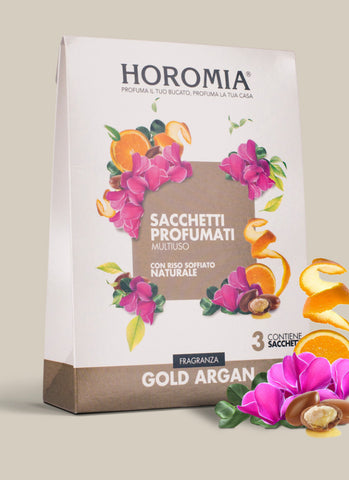 Sacchetti Profumati Multiuso Gold Argan